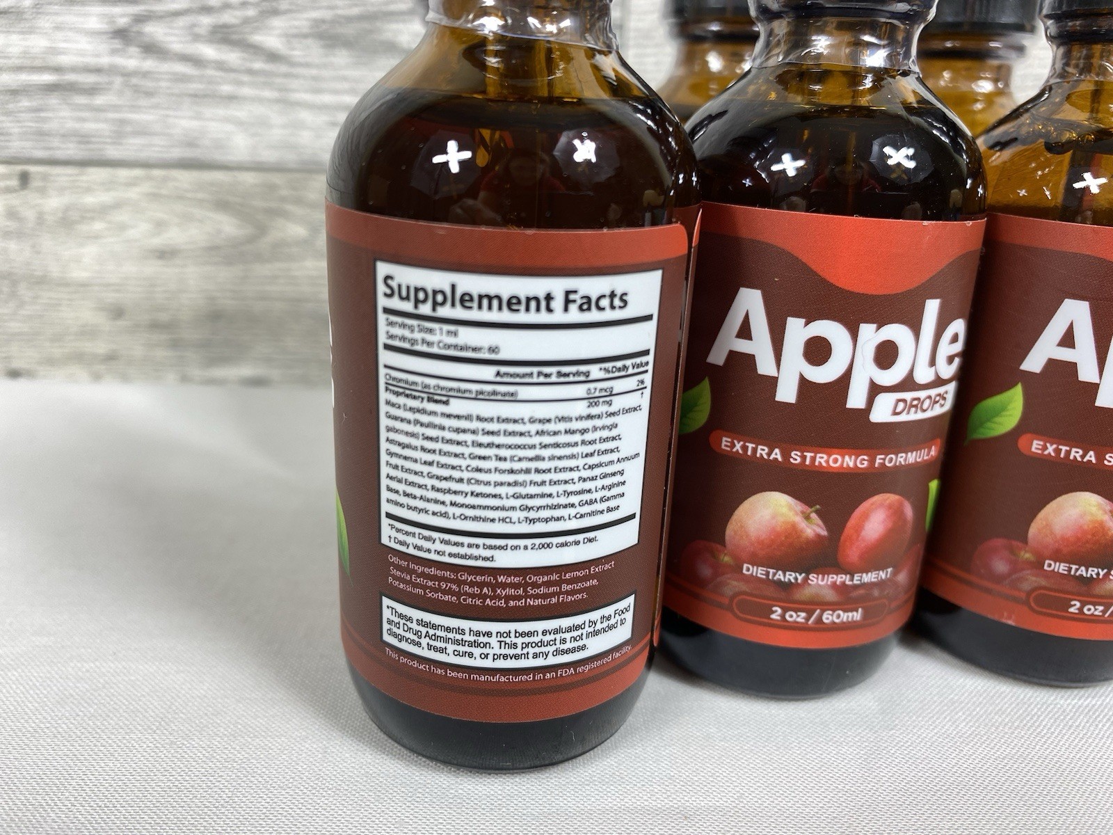 (6 Pack) Apple Drops to Support Weight Loss & Stable Blood Pressure Levels
