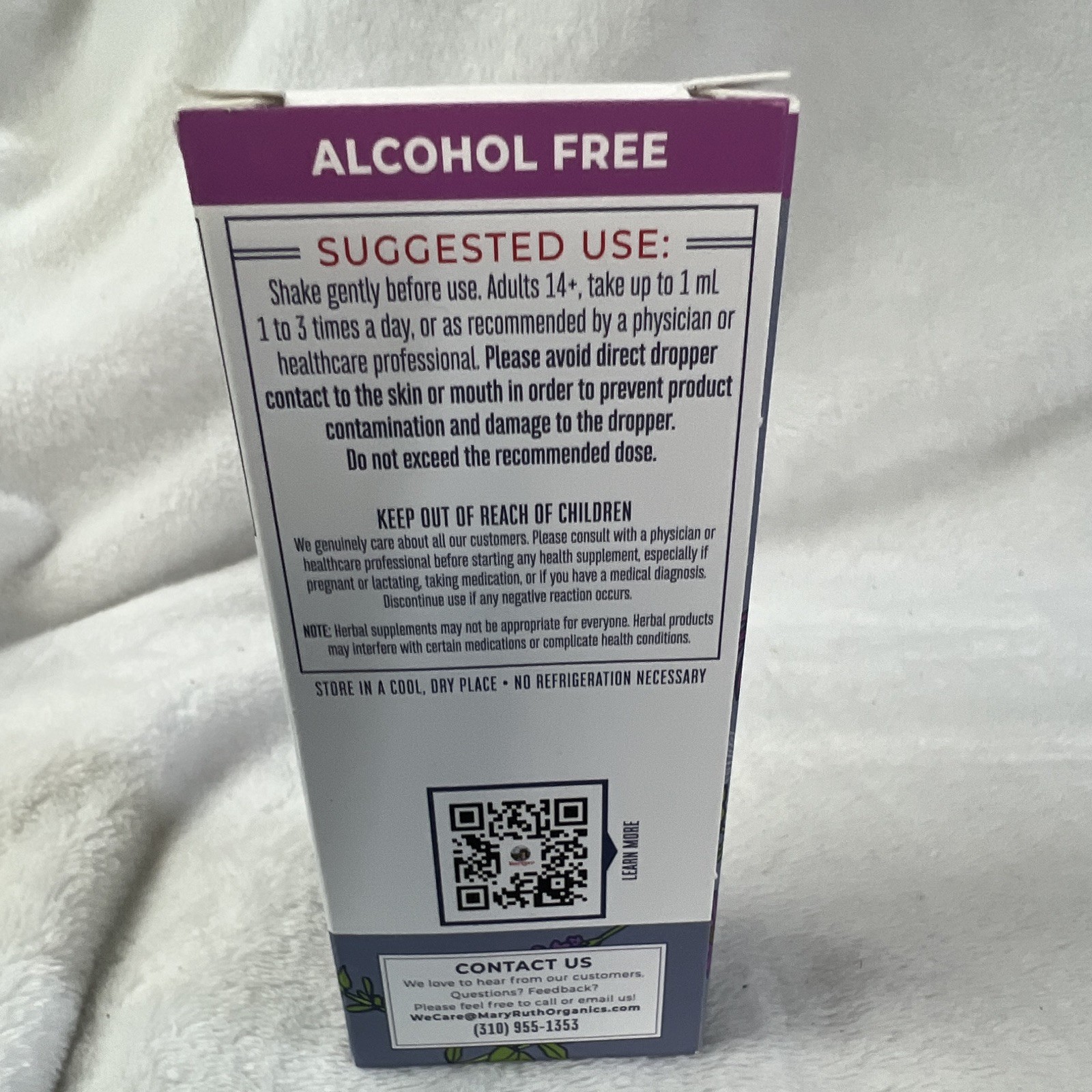 MaryRuth’s Organic Lymphatic + Immune Support Liquid Extract Alcohol Free 1 oz
