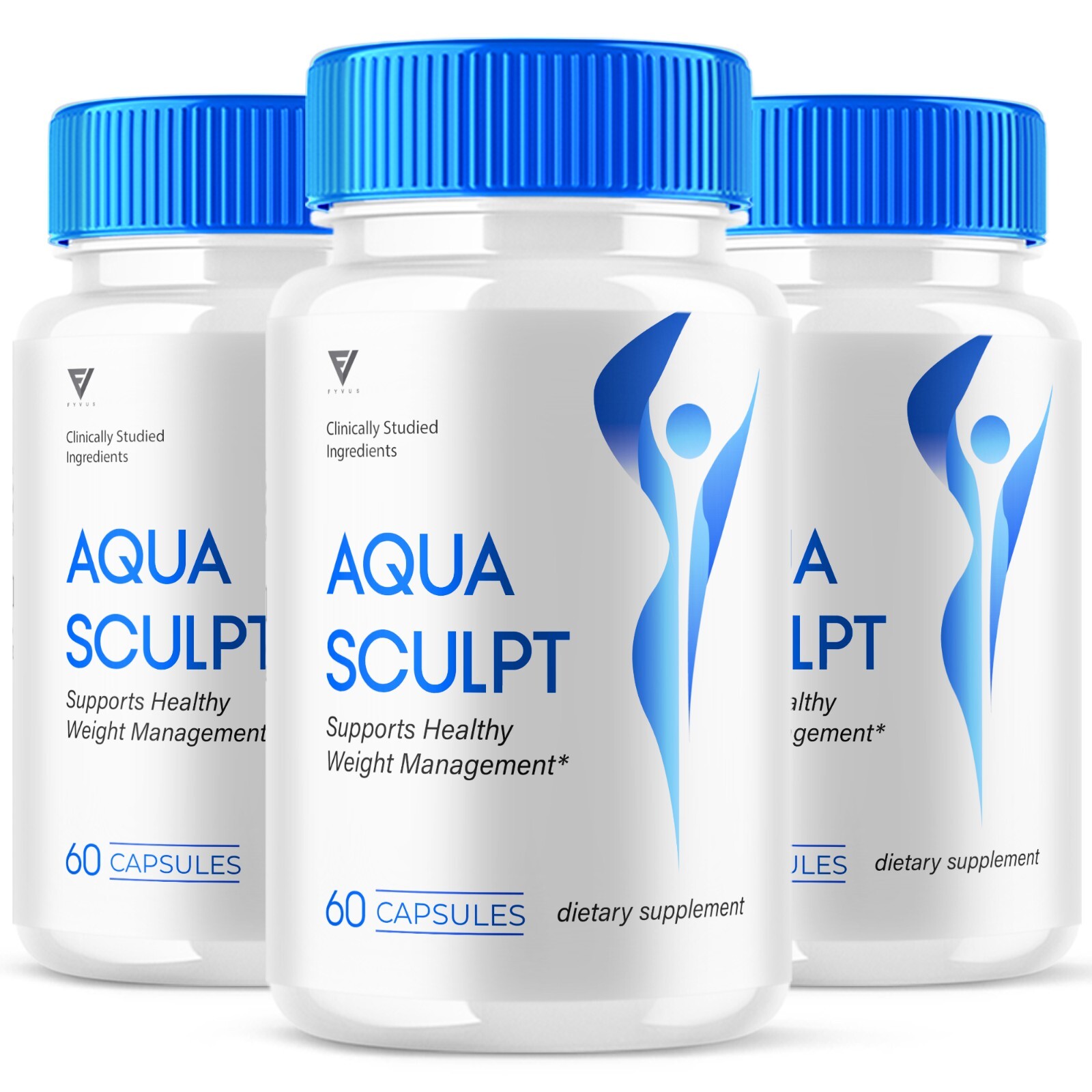 (3 Pack) Aqua Sculpt Pills AquaSculpt Capsules Weight Management (180 Capsules)