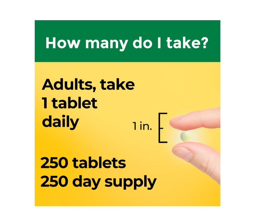 3 PACK Nature Made Folic Acid 400 Mcg (665 Mcg DFE) Tablets, 250 Count