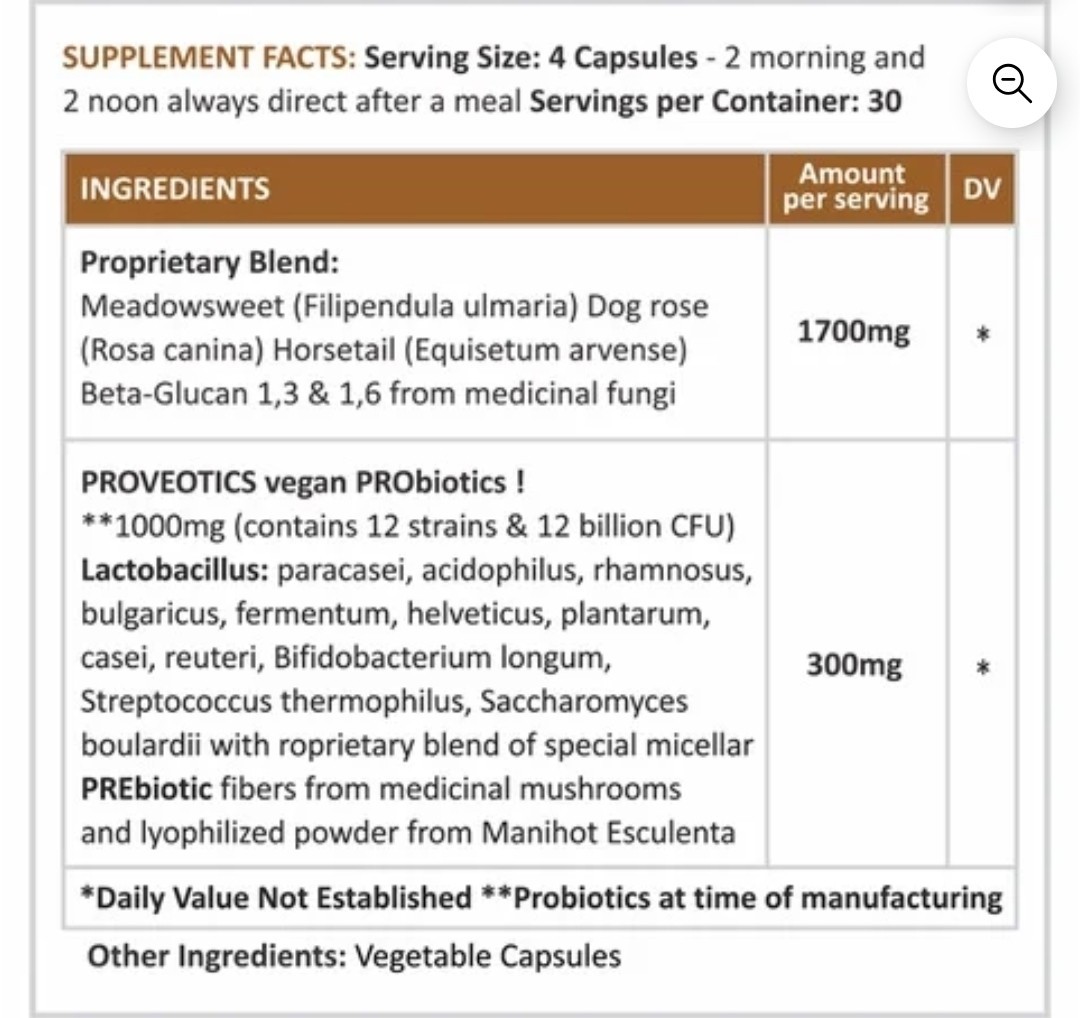 For Long Life Prostate Support Vegan 1700mg 120 Capsules PROSTAT00L