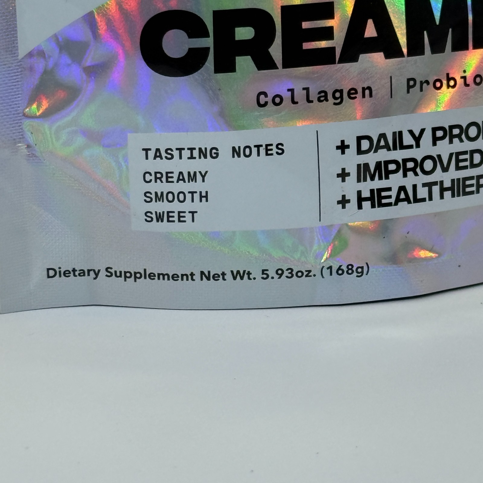 Everyday Dose Collagen + Probiotics Creamer+ 5.93 oz 168g 14 Servings 11/04/27
