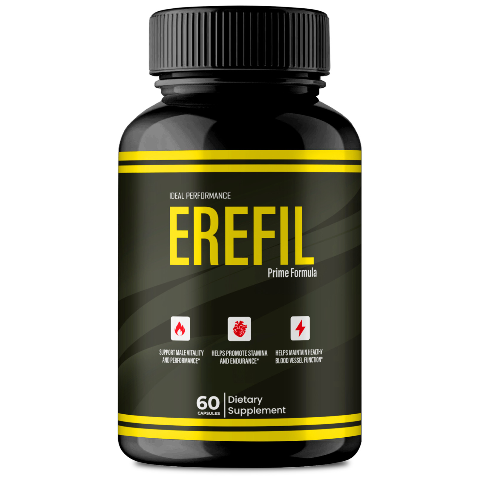 Erefil Supplement Capsules, Advanced Erefil Natural Pills (1 Pack)