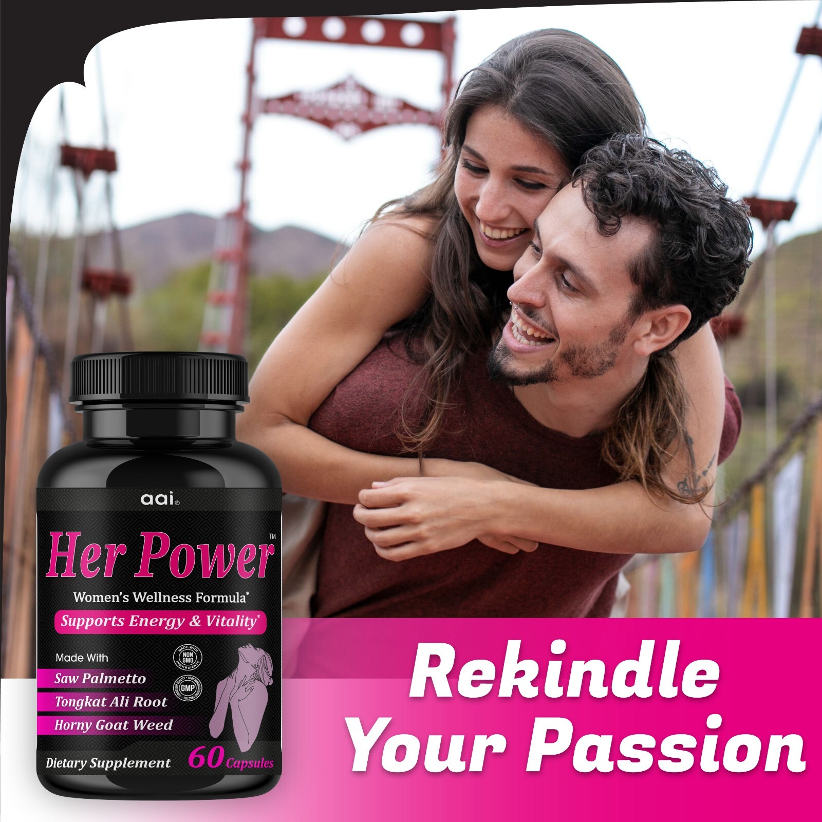 Pure Romance Women Performance Booster Pills, Energy Booster