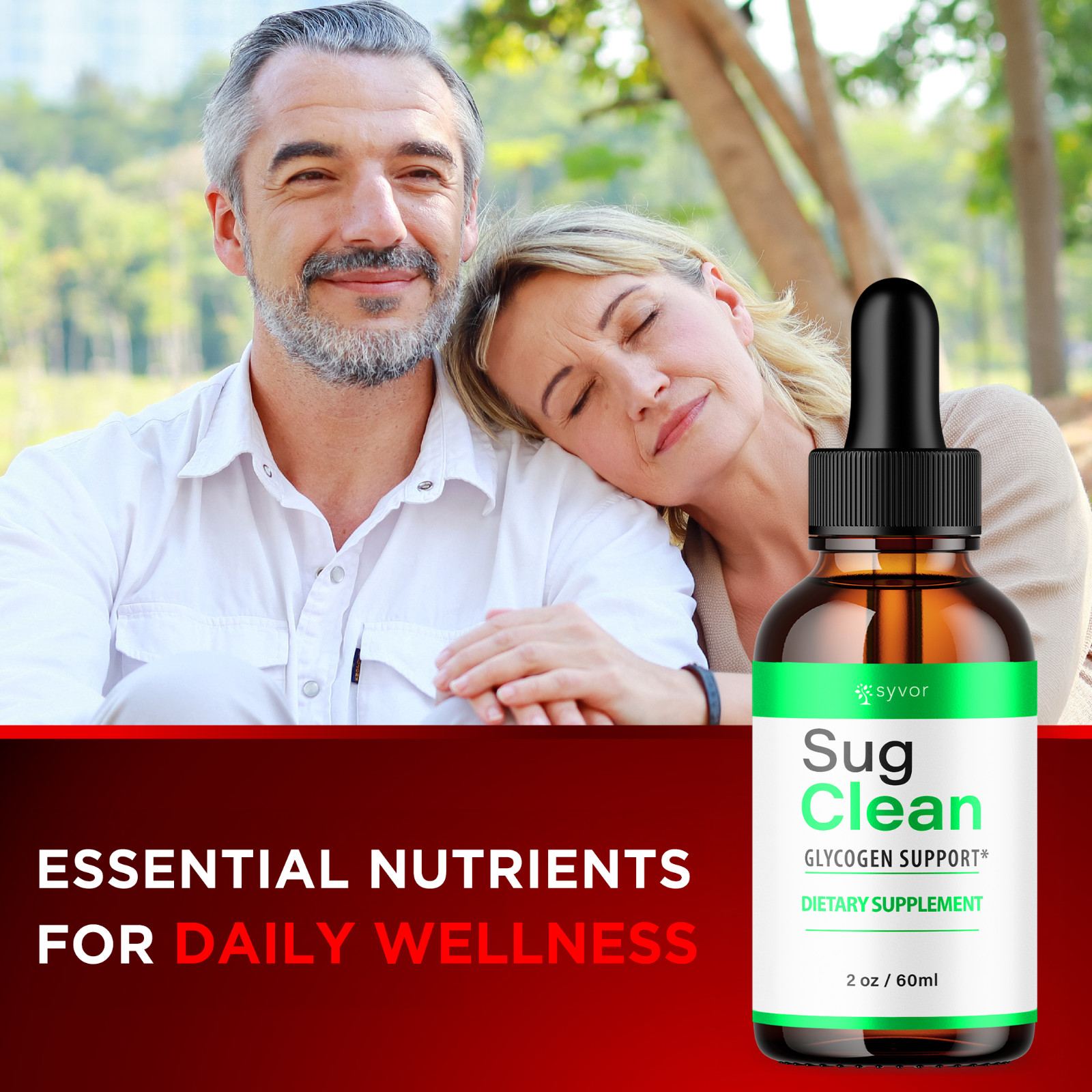 (1 Pack) Sug Clean Blood Support Formula Drops Advanced Vitamin Supplement 2ML
