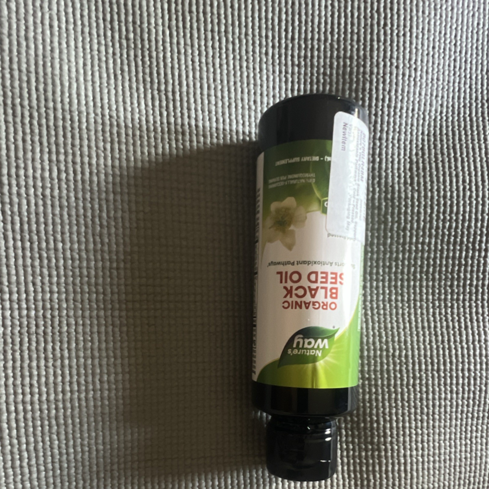 Nature’s Way Organic Cold Pressed Black Seed Oil 8 fl oz Black Cumin Seed Oil