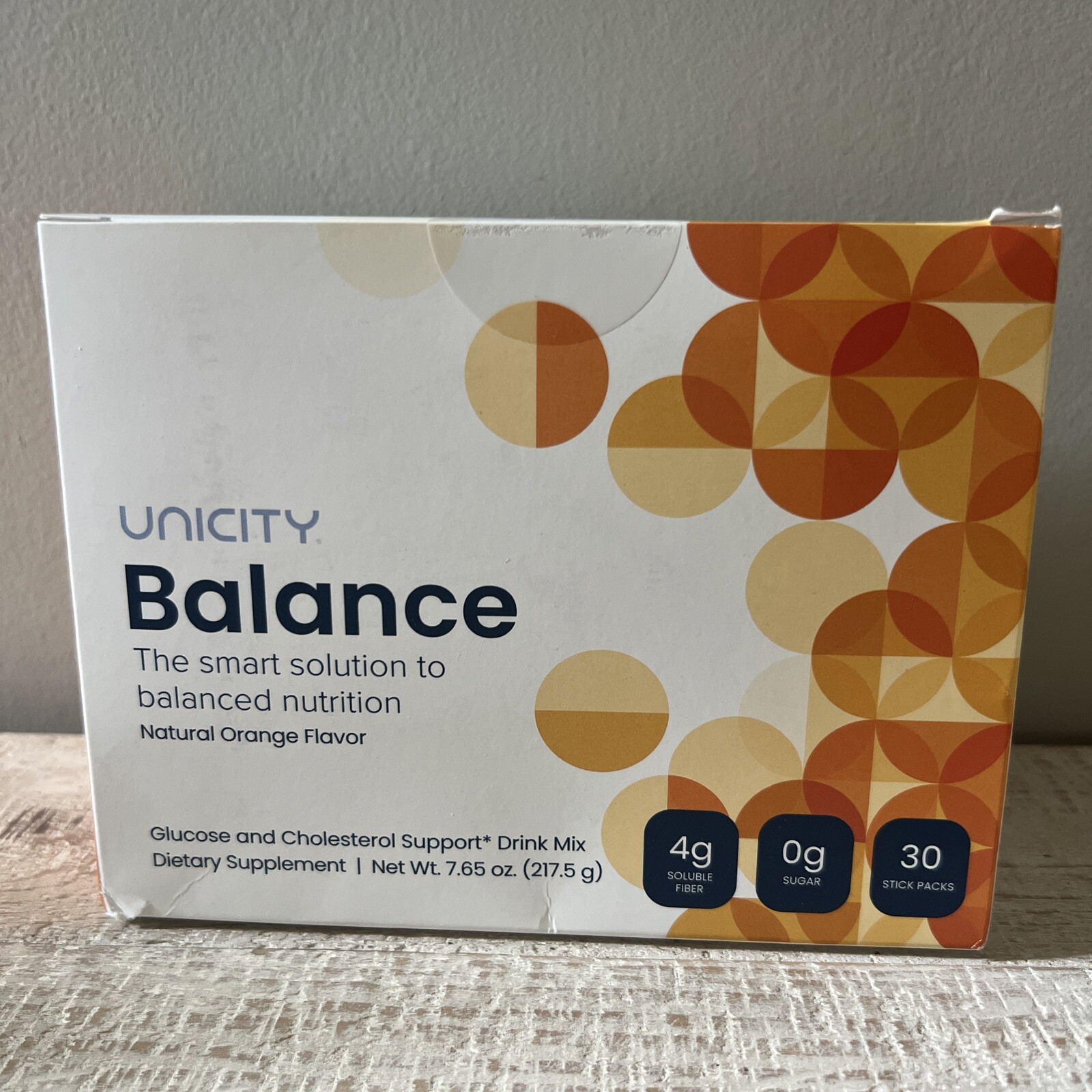 Unicity BALANCE 30 Packets/Stick Packs ORANGE Exp 4/2027 NEW/SEALED!