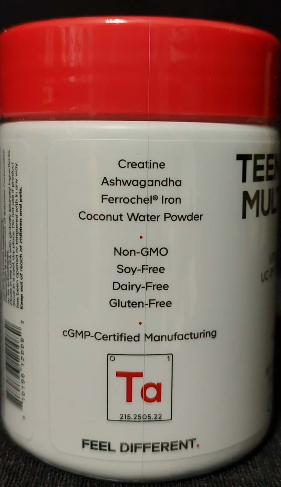 Teen Athlete Multivitamin Vitamins Sport Codeage Dietary Supplement Capsules