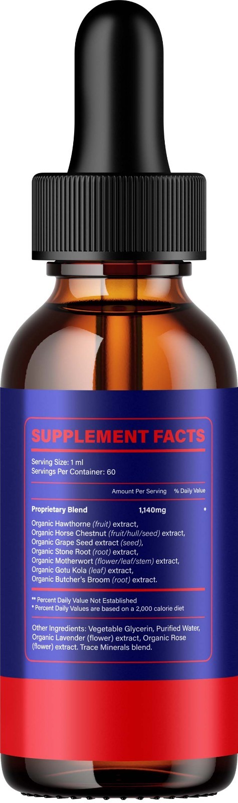 (5 Pack) CardioFlush Liquid Drops – Cardio Flush Extra Strength Natural Blend