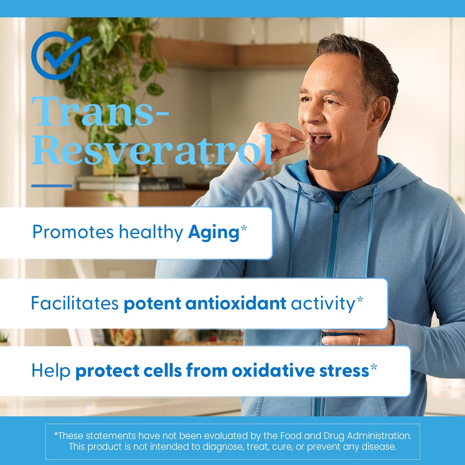 Doctor’s Best Trans Resveratrol Supplement 600 60 Count (Pack of 1), No Color