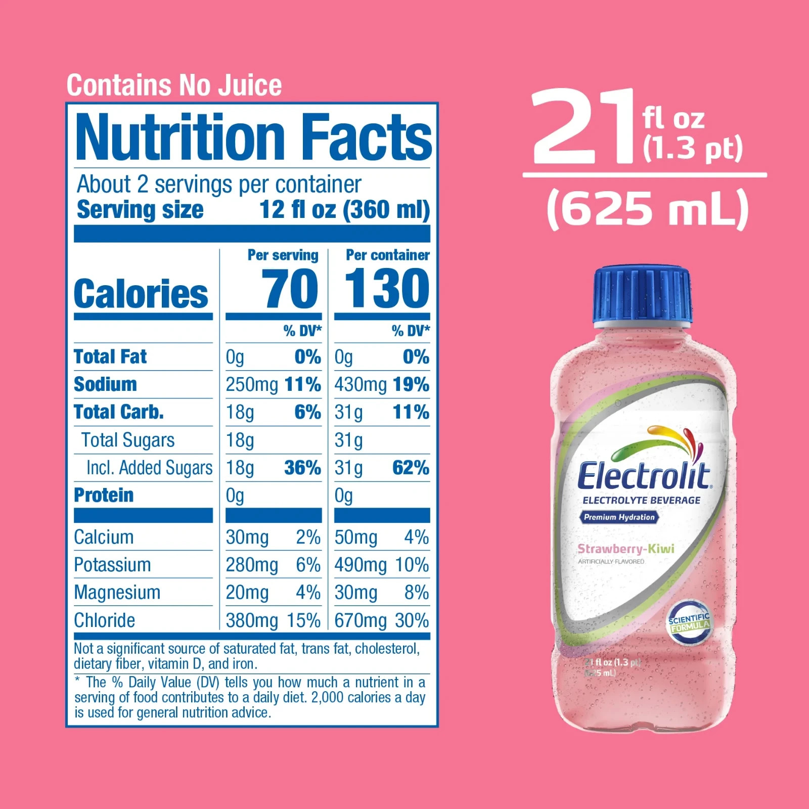 Electrolit Strawberry-Kiwi 21 OZ