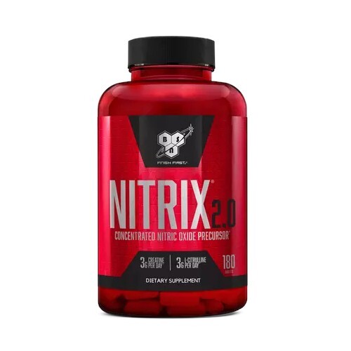 BSN NITRIX 2.0 Nitric Oxide Muscle Pump Blend w/ L-Citrulline and Creatine