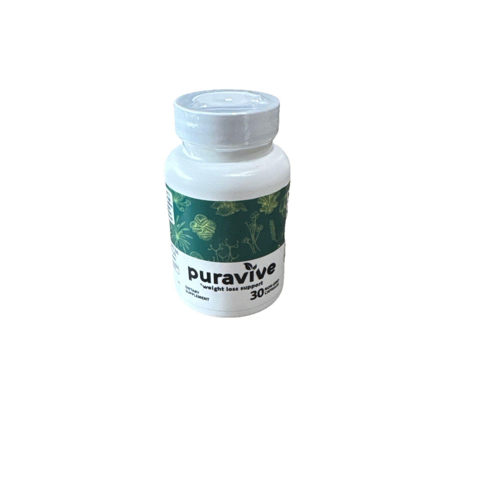 PuraVive Weight Loss Support Supplement 30 Non-GMO Capsules – Genuine 04/2026