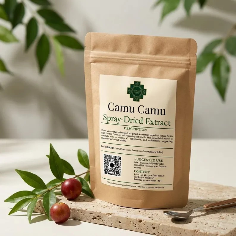 Camu Camu Powder 100% Wild Harvested Peru Vitamin C Superfood Vegan