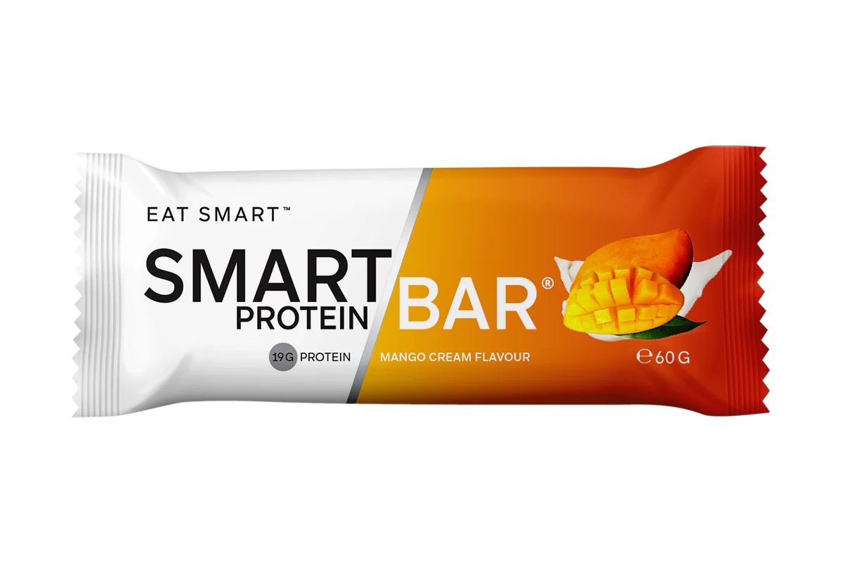 New Smart Protein Bar Mango Cream 60g x 12 Bars by Smart Diet Solutions