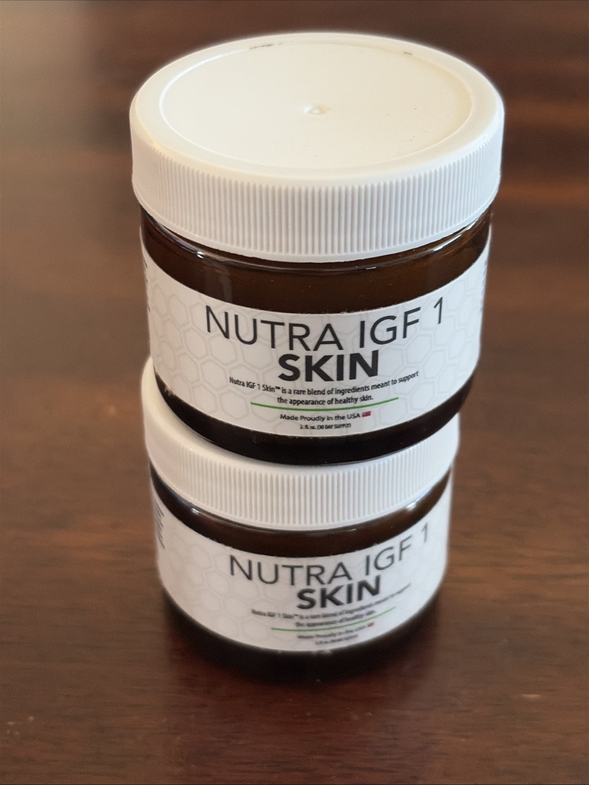2 Nutra IGF 1 Topical Skin 2 Oz , 60 Day Supply. New! Free Shipping!
