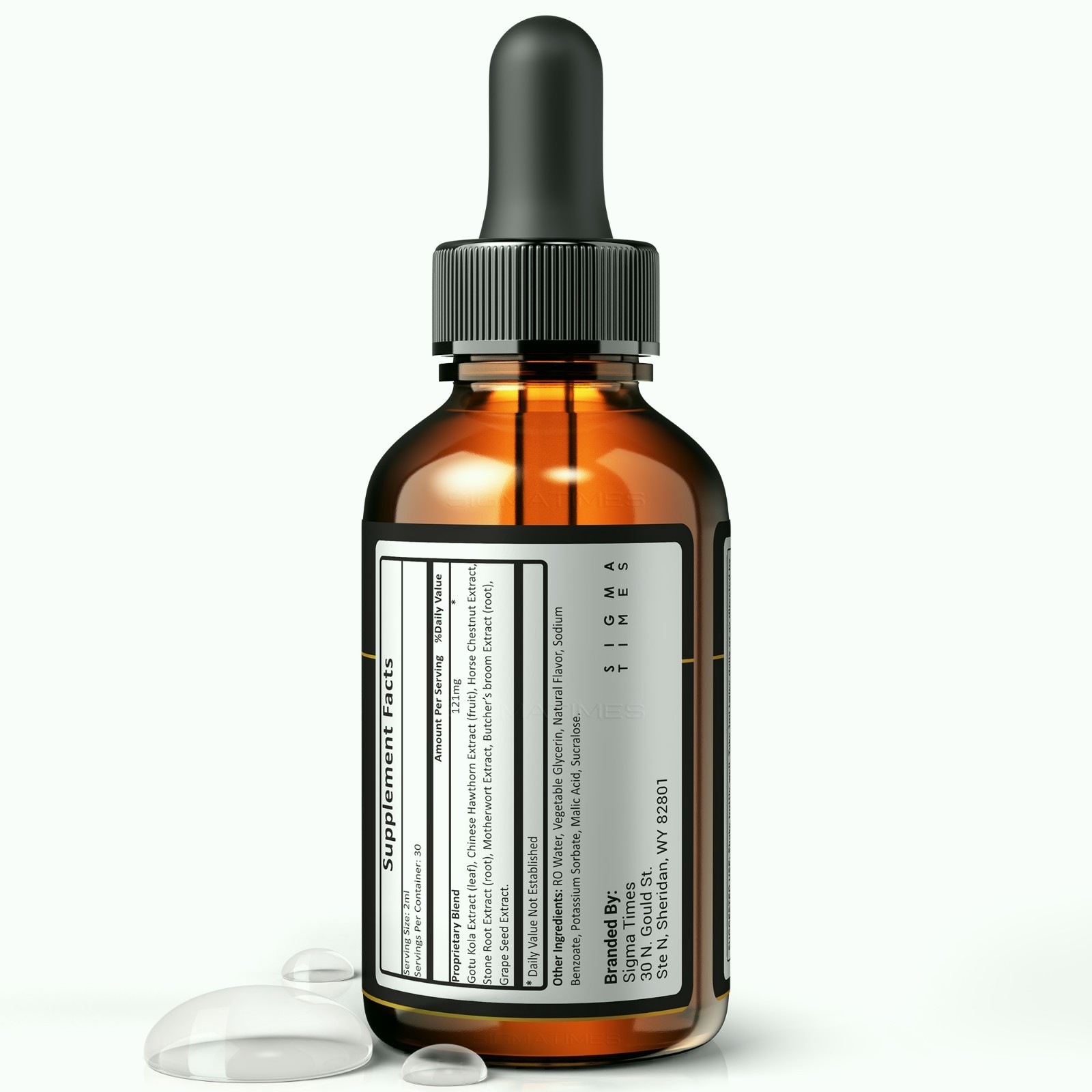 Vigorait Drops, Men’s Liquid Supplement for Energy & Male Vitality – 5 Pack
