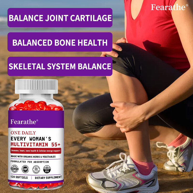 Women’s Multivitamin 55+ Supplement Gentle on the Stomach 10/2026