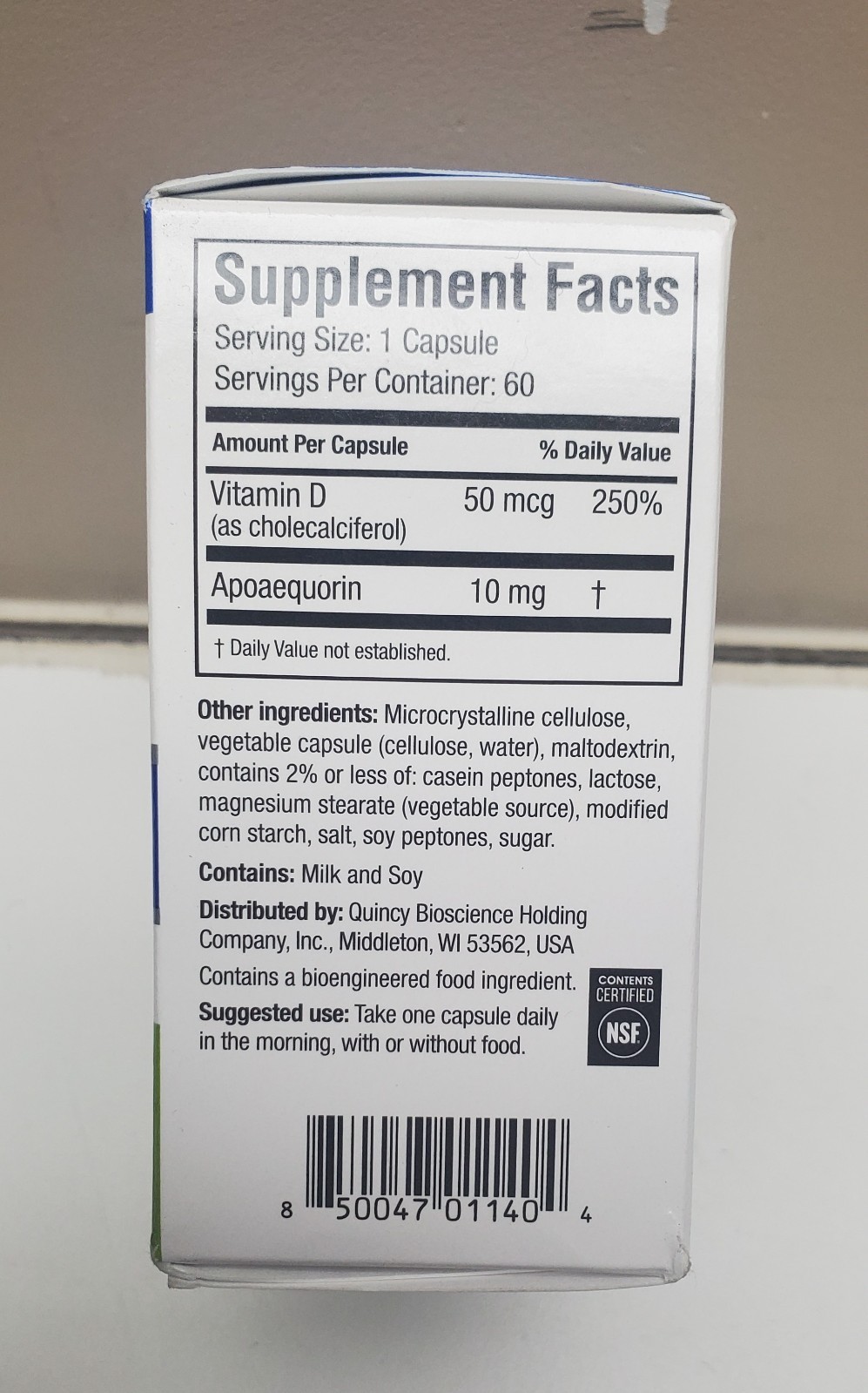 Prevagen Regular Strength 10mg Capsules – 60 Count (2 x 30)