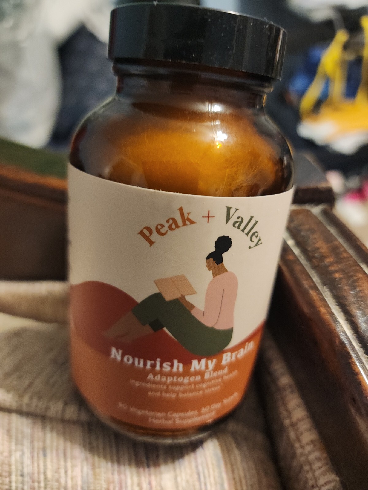 Peak Valley Nourish My Brain , 90 vegetarian Capsules MFG 11/2022