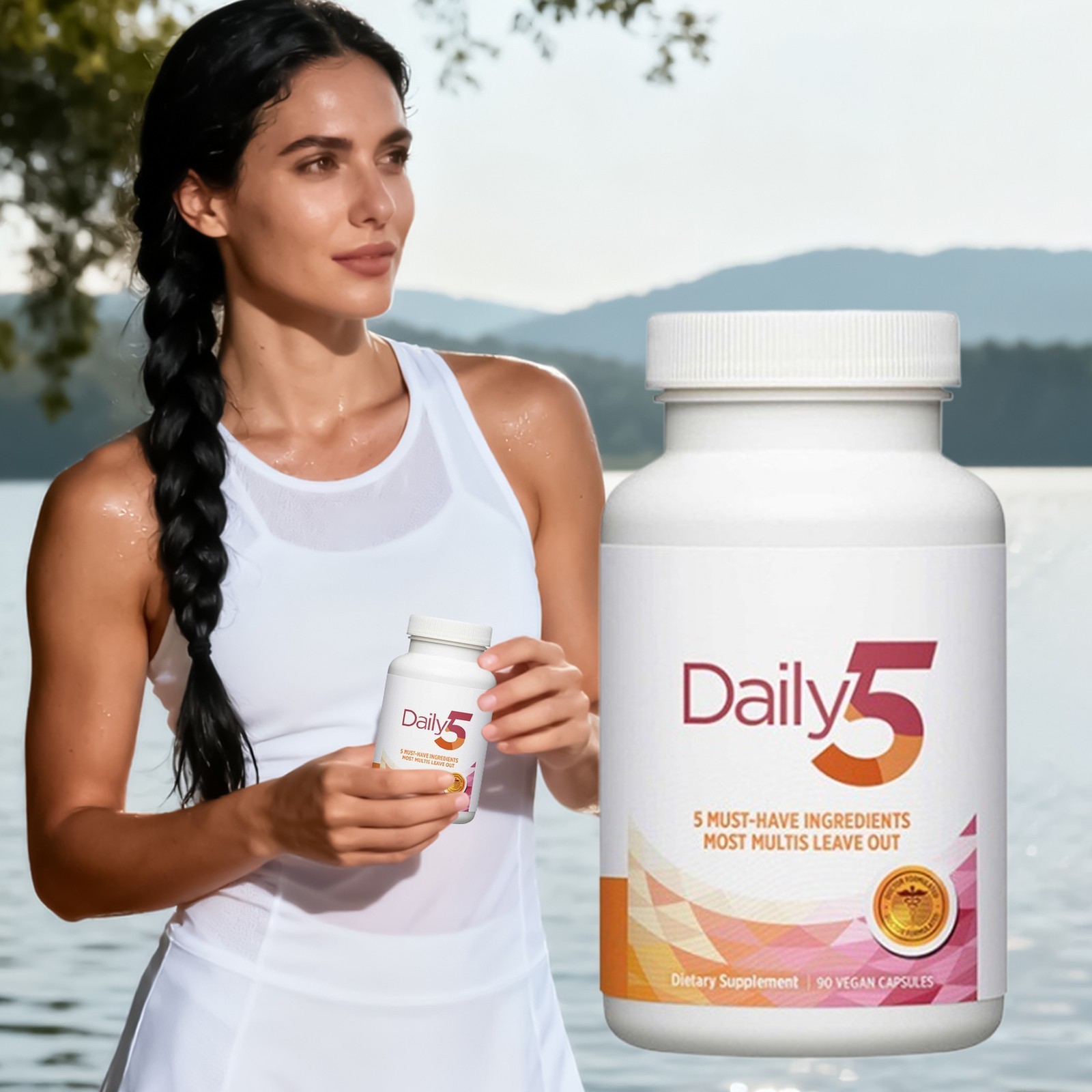 3PACK Doctors’ Preferred Daily5 90 Vegan Capsules Dietary Supplement
