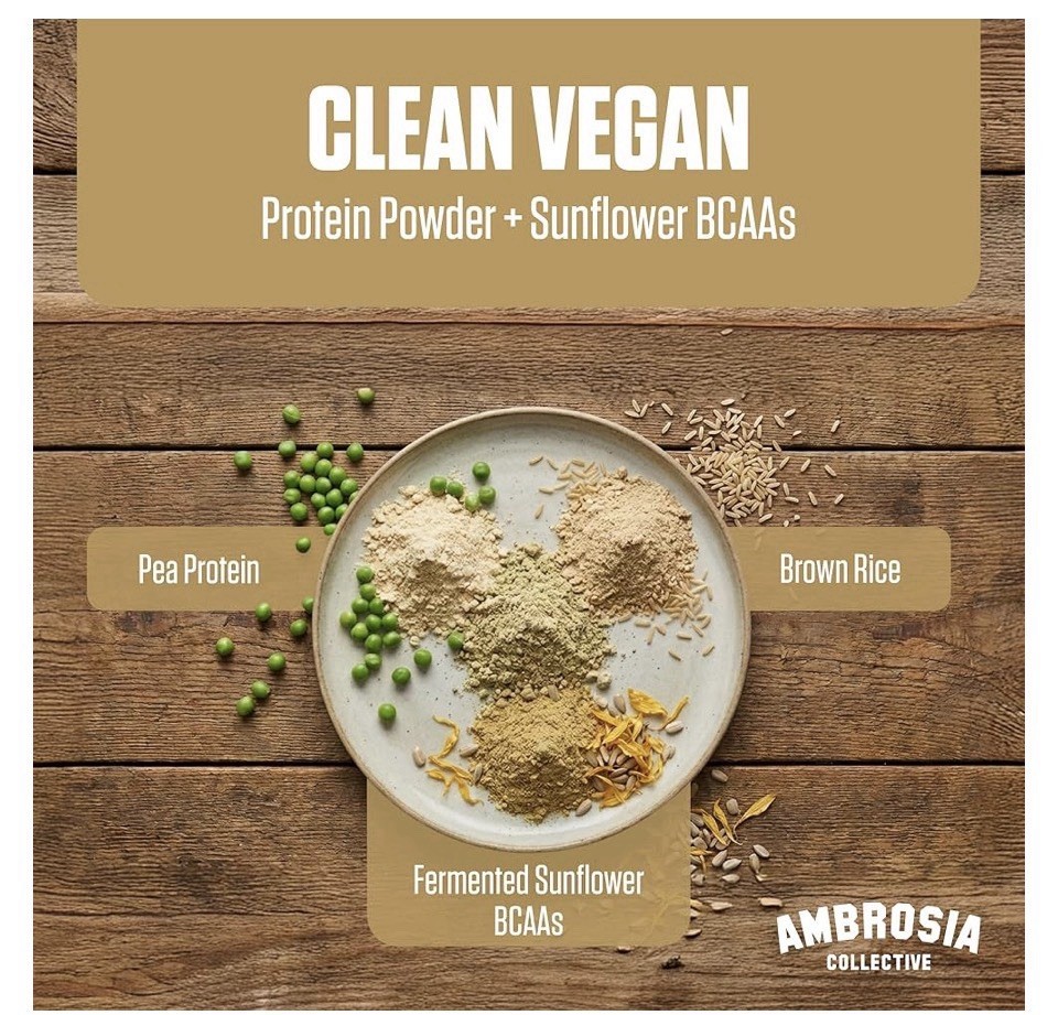 Ambrosia Planta Plant Protein Chocolate Caramel 14 Servings Vegan GF New Sealed
