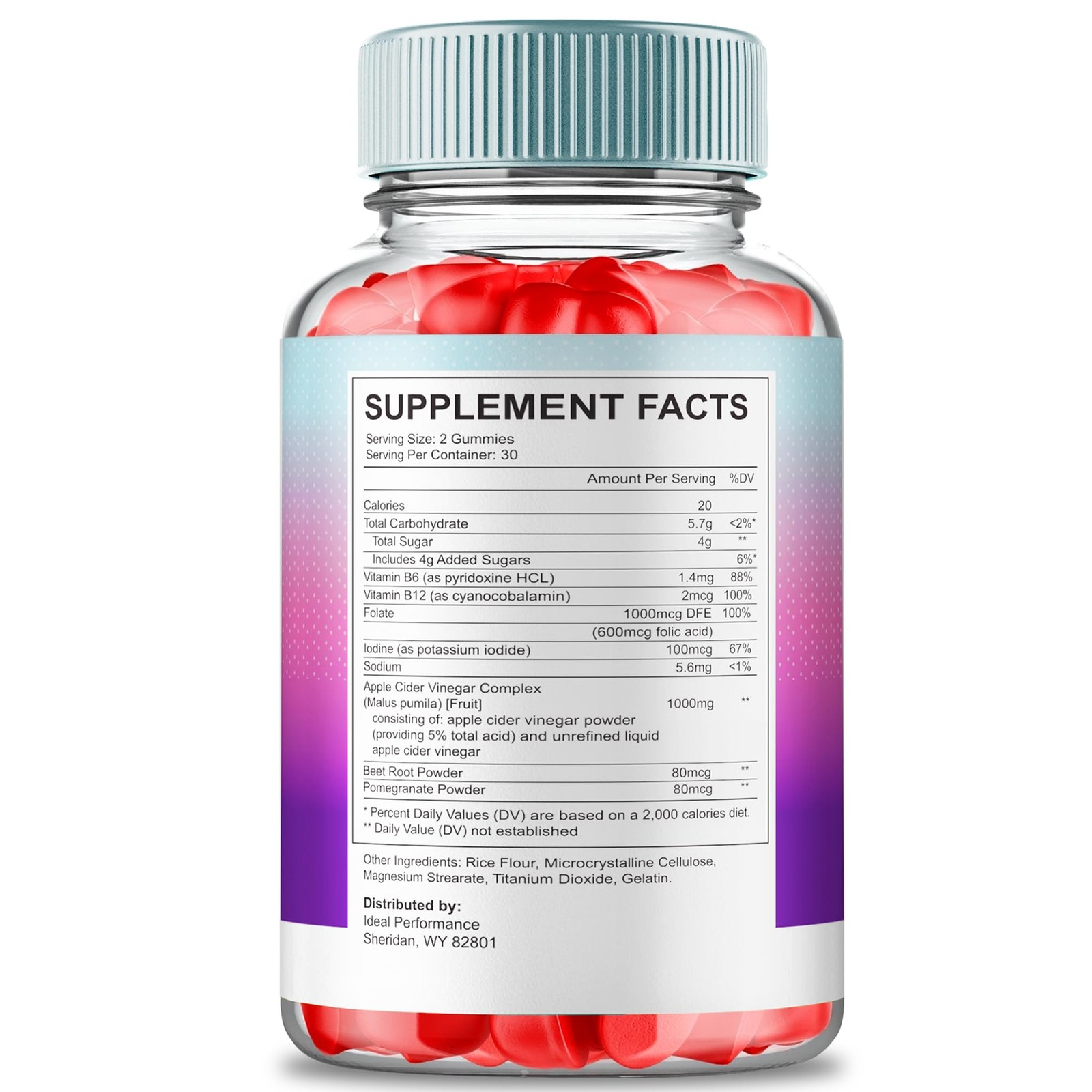 Ultra Prime General Wellness Supplement – 300 Gummies (5 Pack)