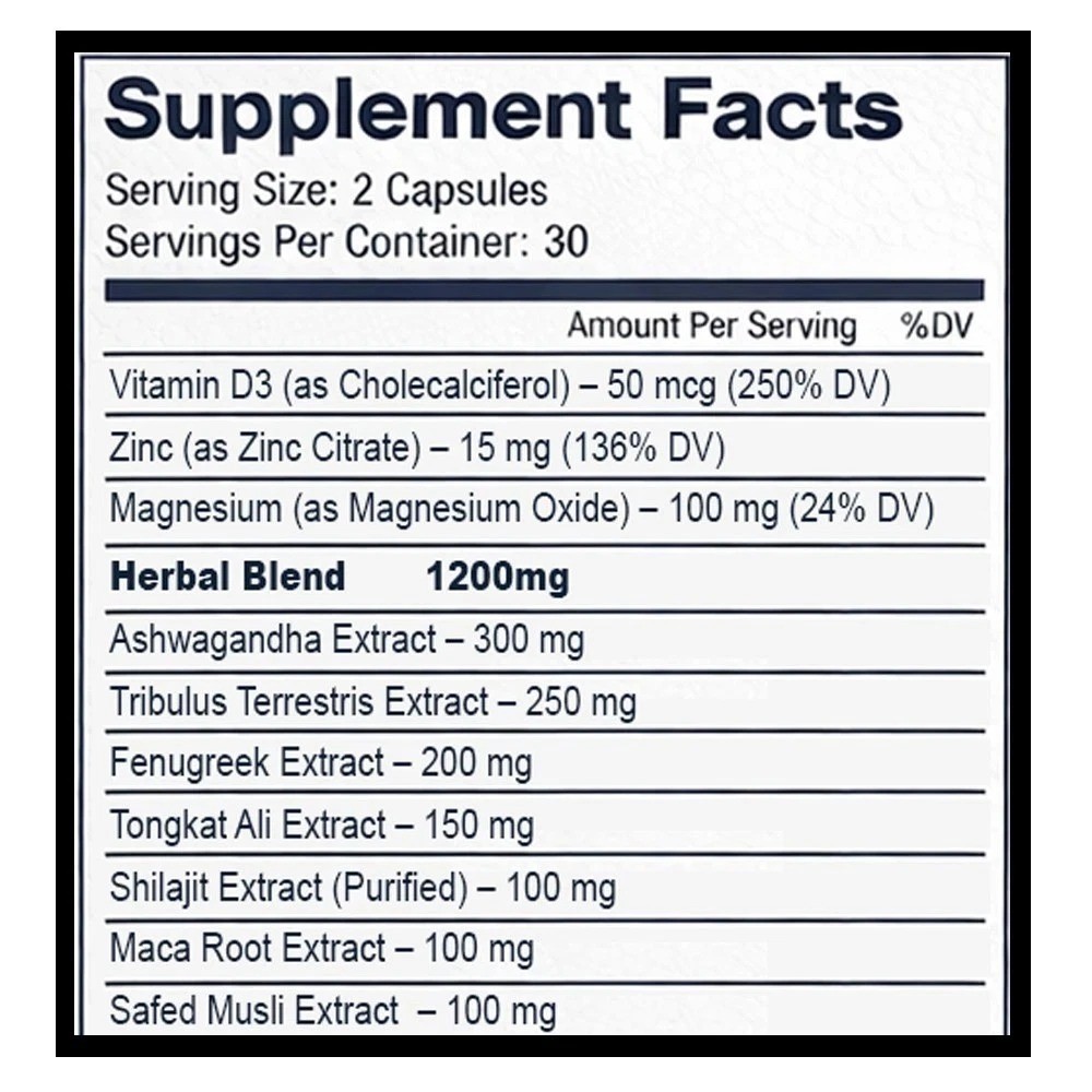 (3 pack) Eremax Capsules, Eremax Premium Performance Supplement – (180 Capsules)