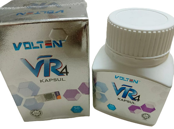 2x Volten VR4 Capsule Black Ginger Extract Plant Based General Health