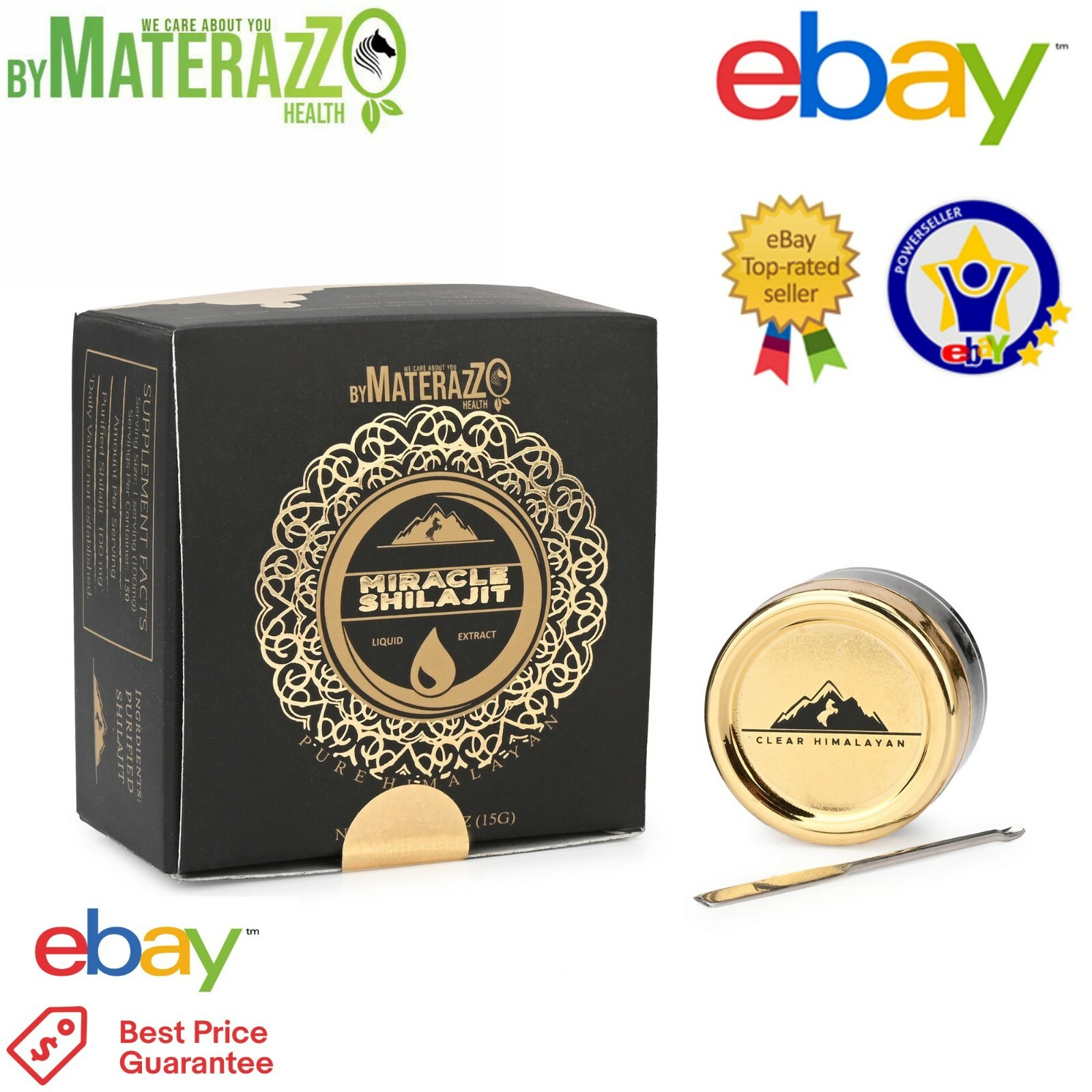 HIMALAYAN Shilajit 2 Box 30 GRAM Exp.10/2025 Organic Immunity Care 300 SERVINGS
