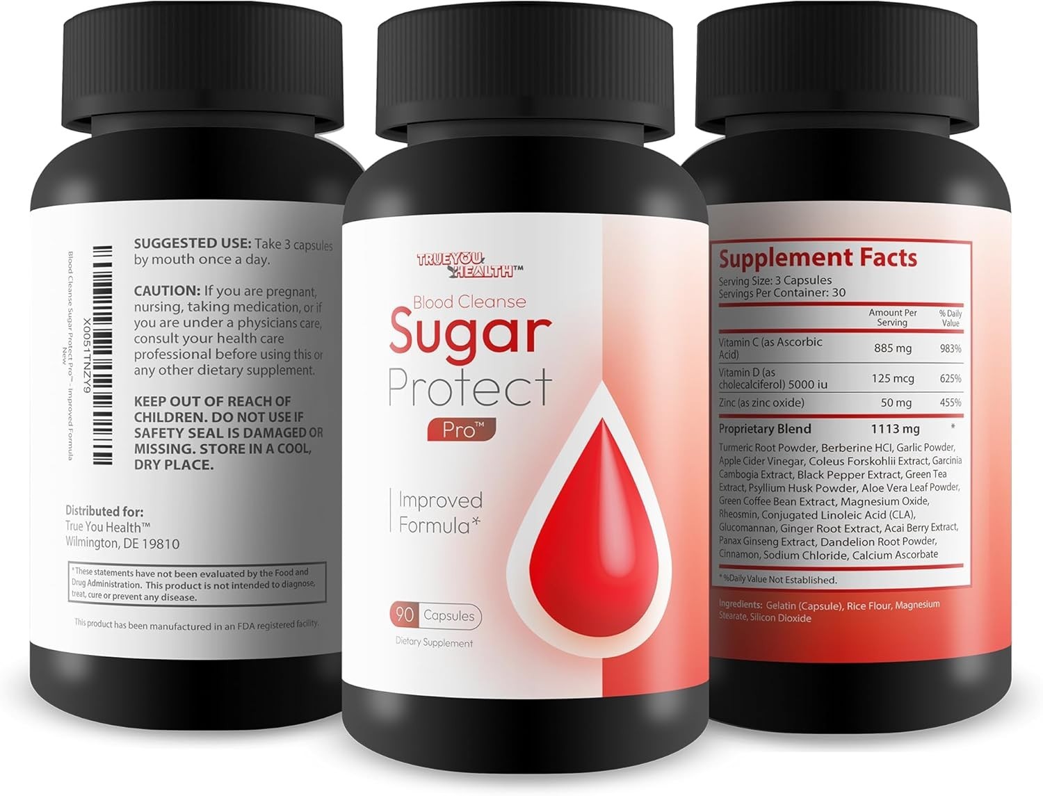 BLOOD CLEANSE SUGAR PROTECT PRO CLEANSE PANCREAS GUT CLEANSING, BLOODFLOW HEALTH