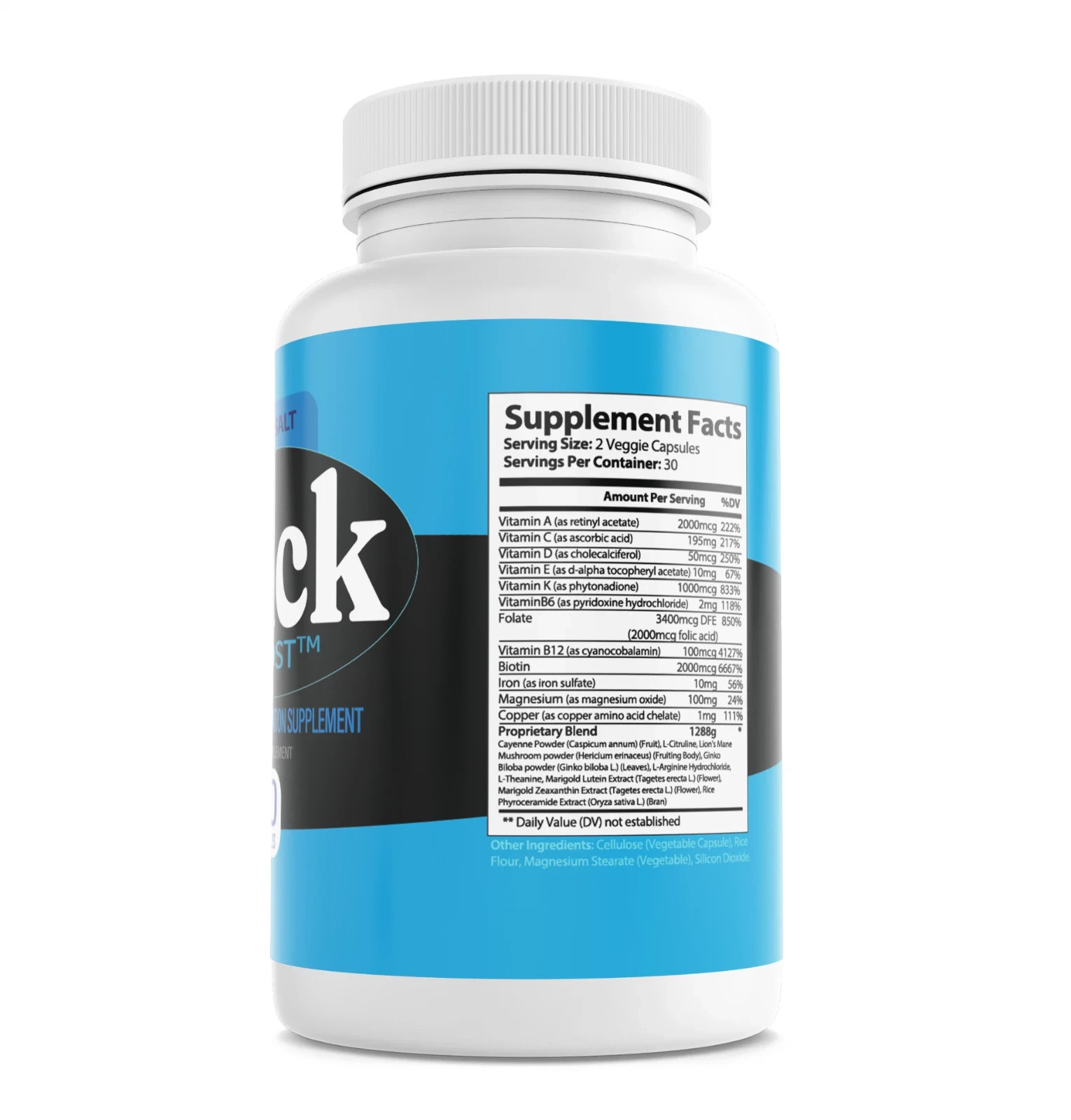 Blue Salt Trick Boost Male Blood Circulation Dietary Supplement 60 Capsules US