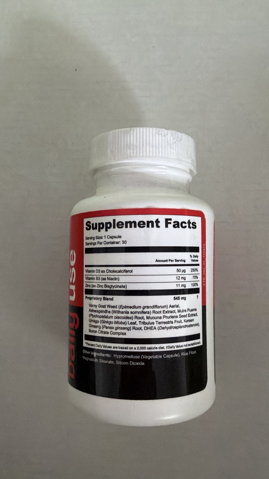 Testo Dark Capsules, Testo Dark Maximum Performance (60 Capsules)..exp. 6/2028
