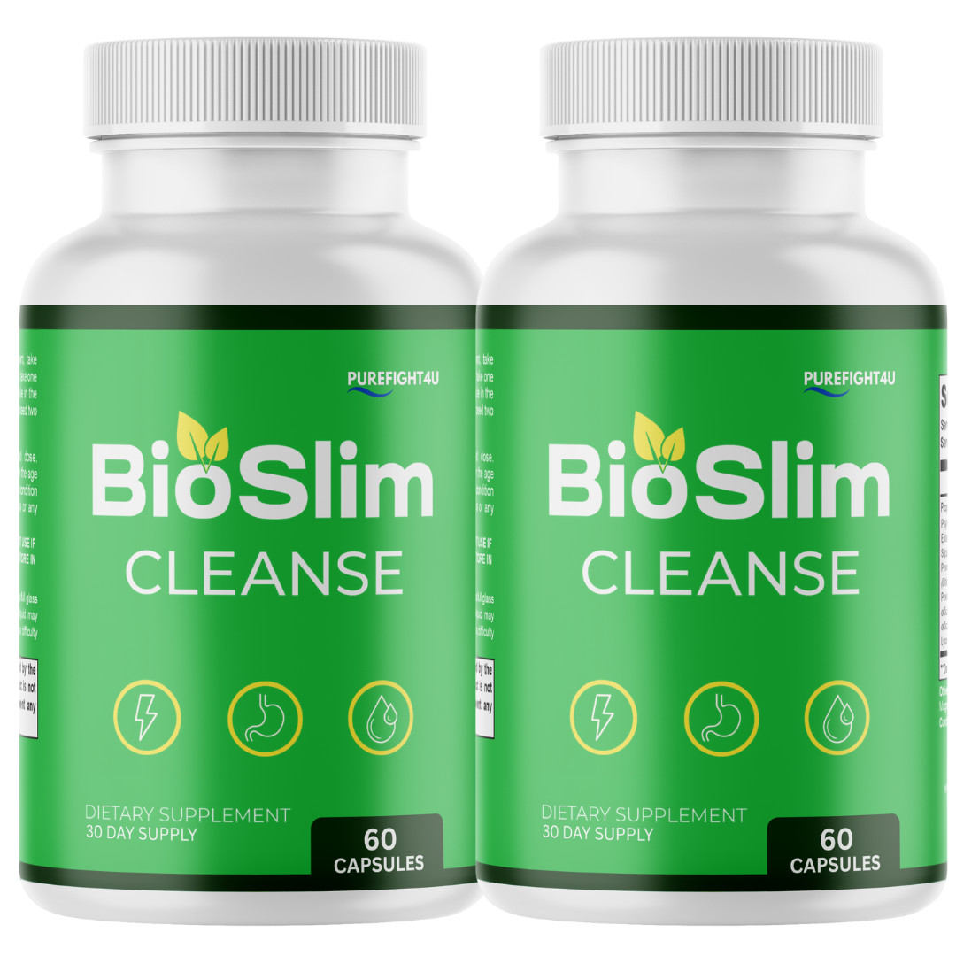 Bio Slim Cleanse Advanced Defense Formula Dietary Supplement – 2 Bottles