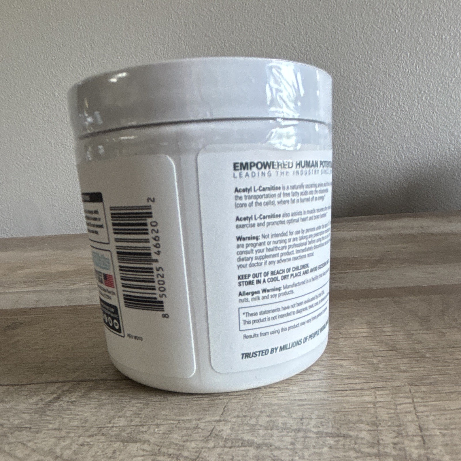 EHPlabs Acetyl L-Carnitine HCl Powder 1000mg Unflavored Lab Tested 3.5oz