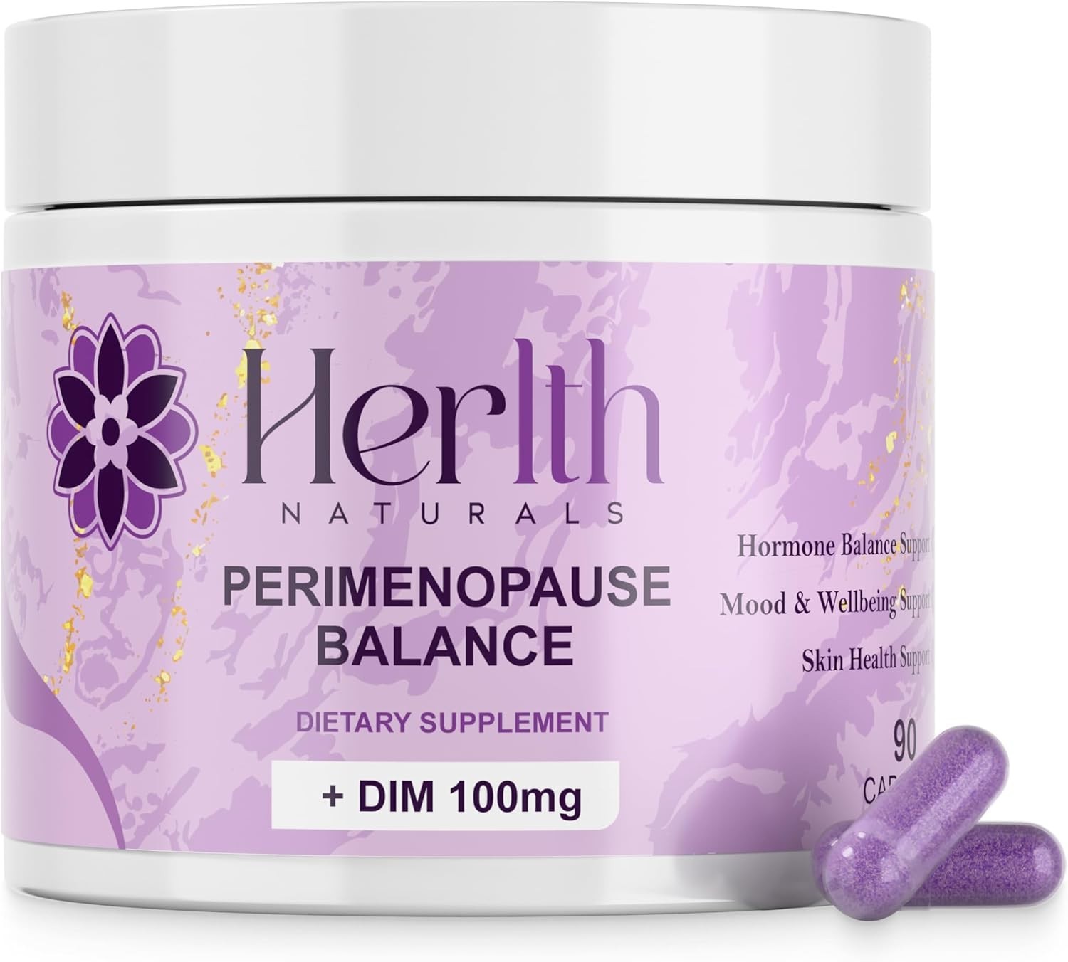 PERIMENOPAUSE SUPPLEMENT FOR WOMEN, HORMONE BALANCE, HOT FLASH, NIGHT SWEATS