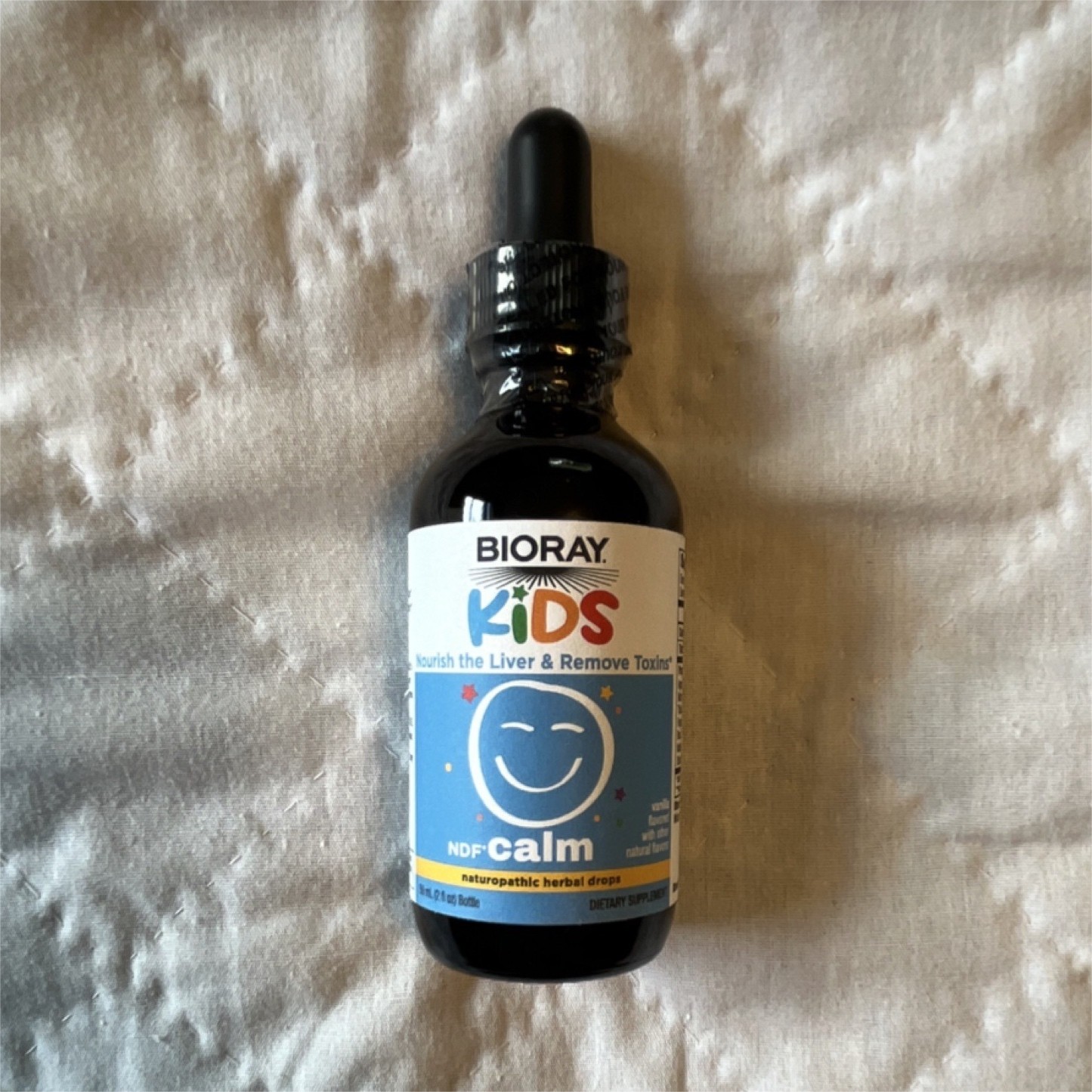 Bioray NDF Calm Liquid Drops Kids Vanilla 2 fl oz Exp 05/2029