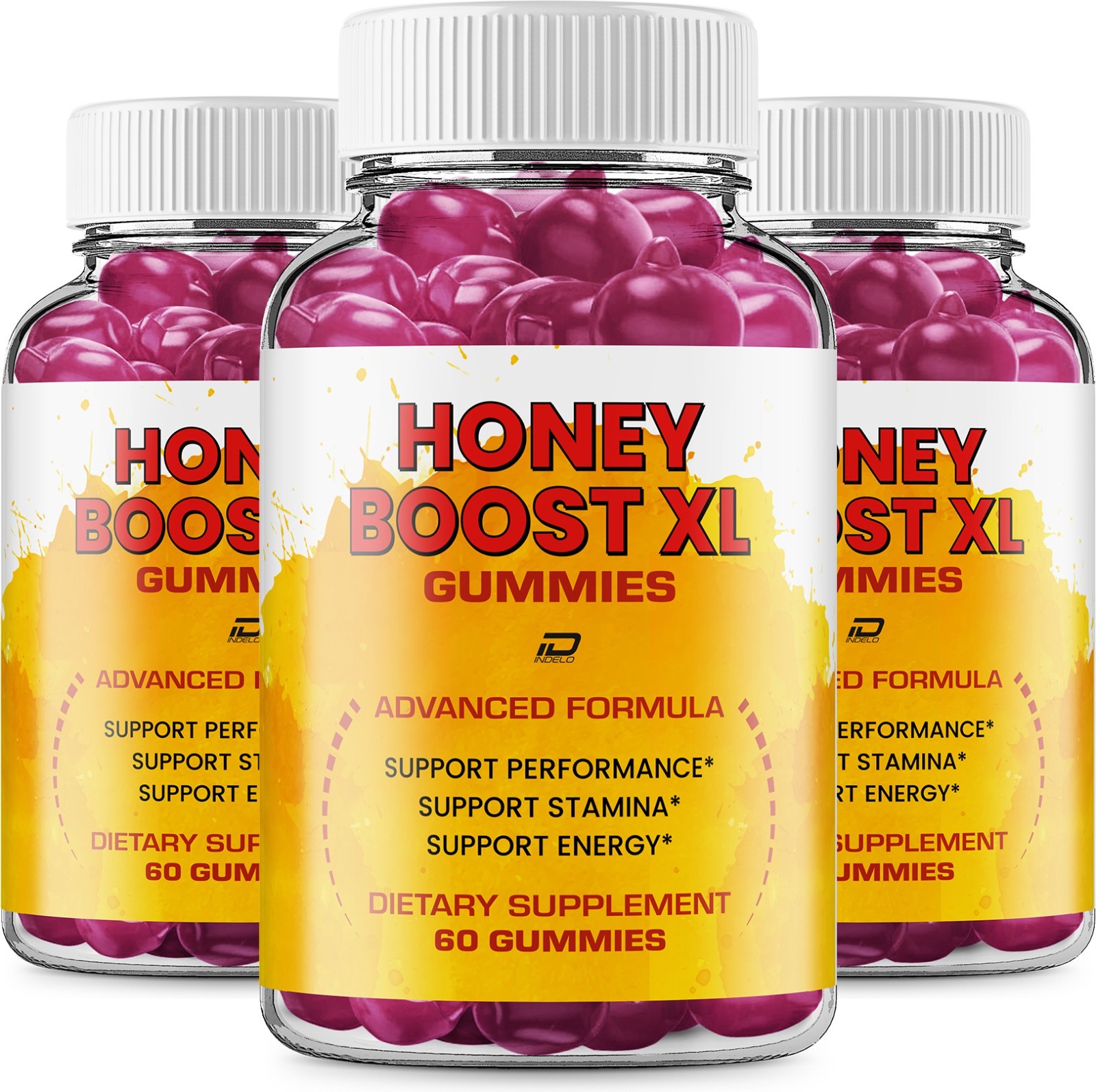 (3 Pack) Honey Boost XL Gummies for Men – HoneyBoost XL Male Gummy Natural Blend
