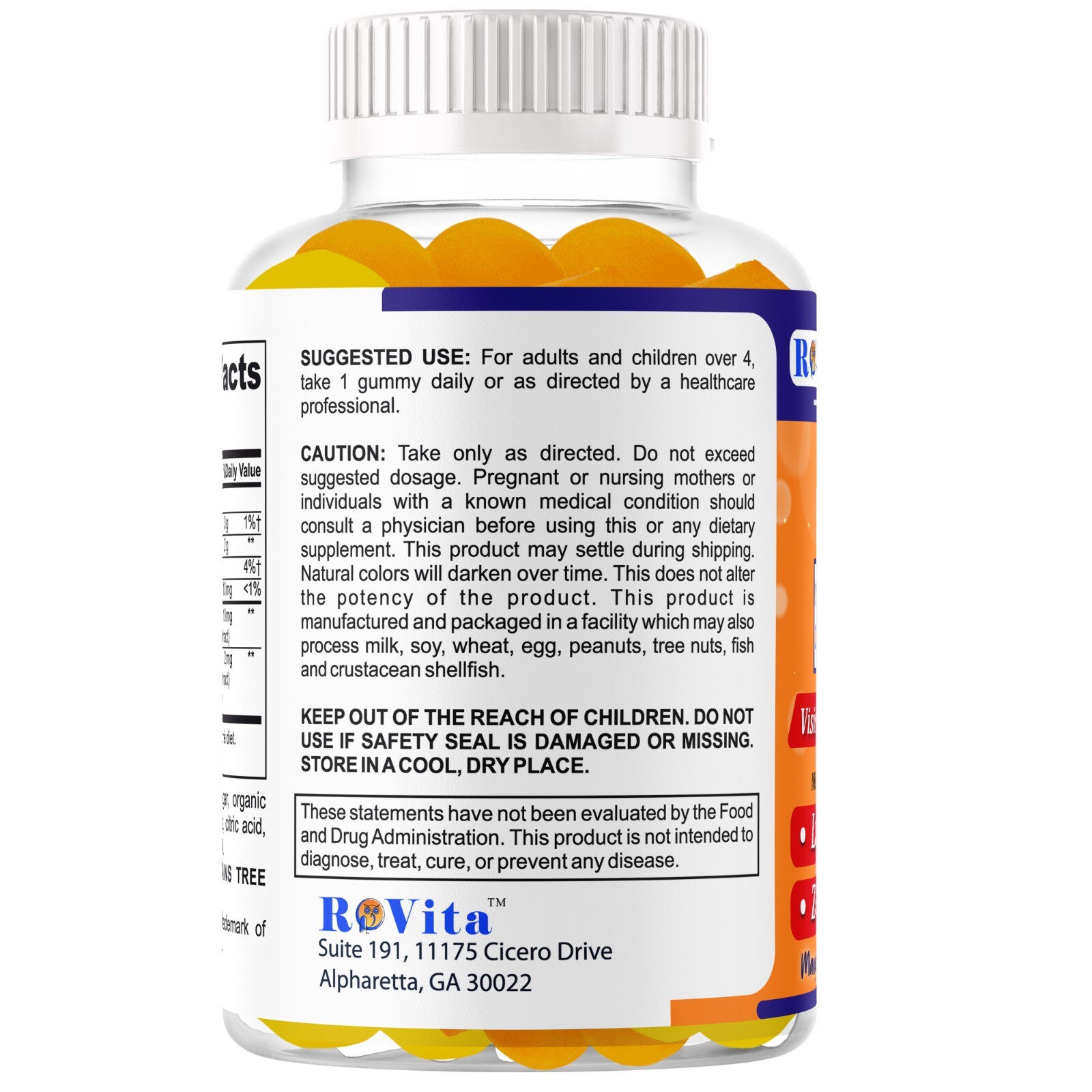 Eye Bright Gummies for Kids & Teens – Vision Support with Lutein & Zeaxanthin