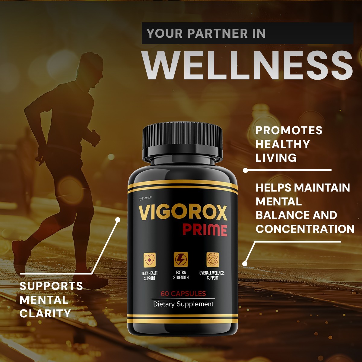 (2 Pack) Vigorox Prime for Men Capsules – VigoroxPrime MultiVitamin Energy Pills