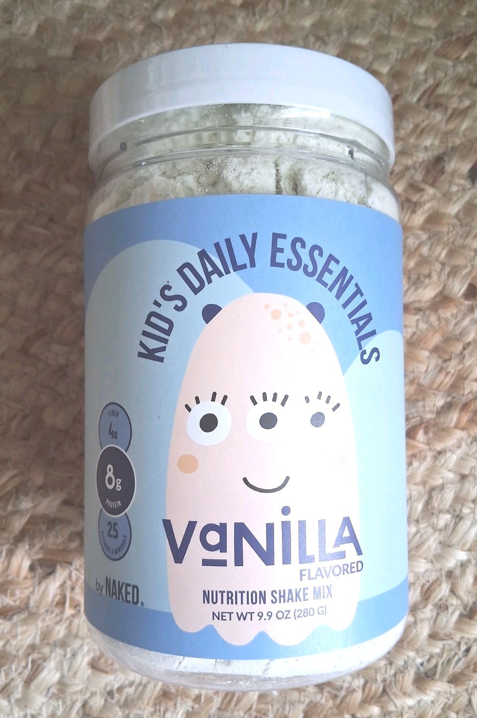 NAKED NUTRITION Kids Daily Essentials Vanilla Shake Mix 9.9oz