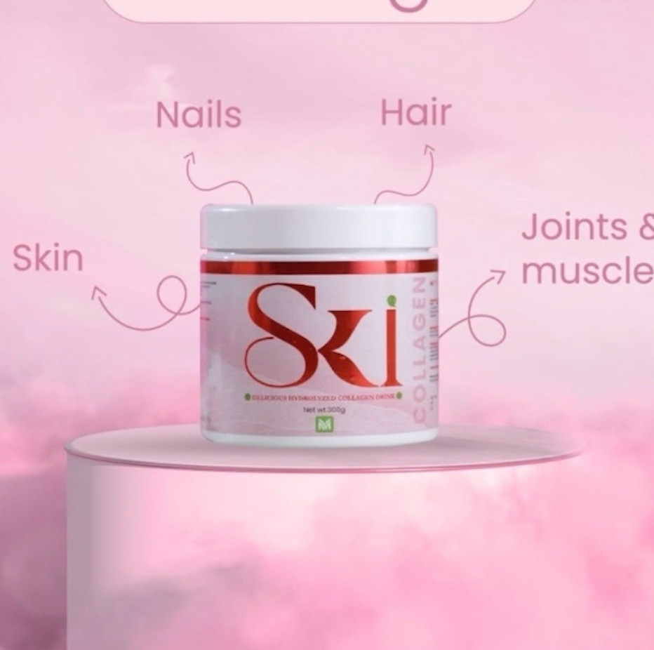 SKI Collagen Powder 300g for Hair, Skin & Nail Health and Joint Support