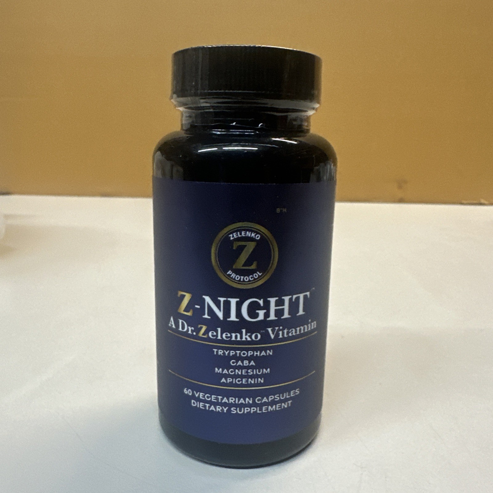 Zelenko Protocol Z-Night Sleep Aid Magnesium GABA 5-HTP 60 Capsules Exp 12/2028