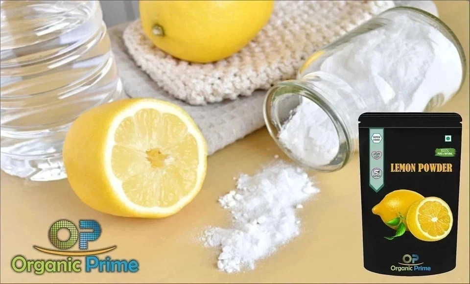 Organic Prime Pure Lemon Powder | Natural Vitamin C Detox Superfood