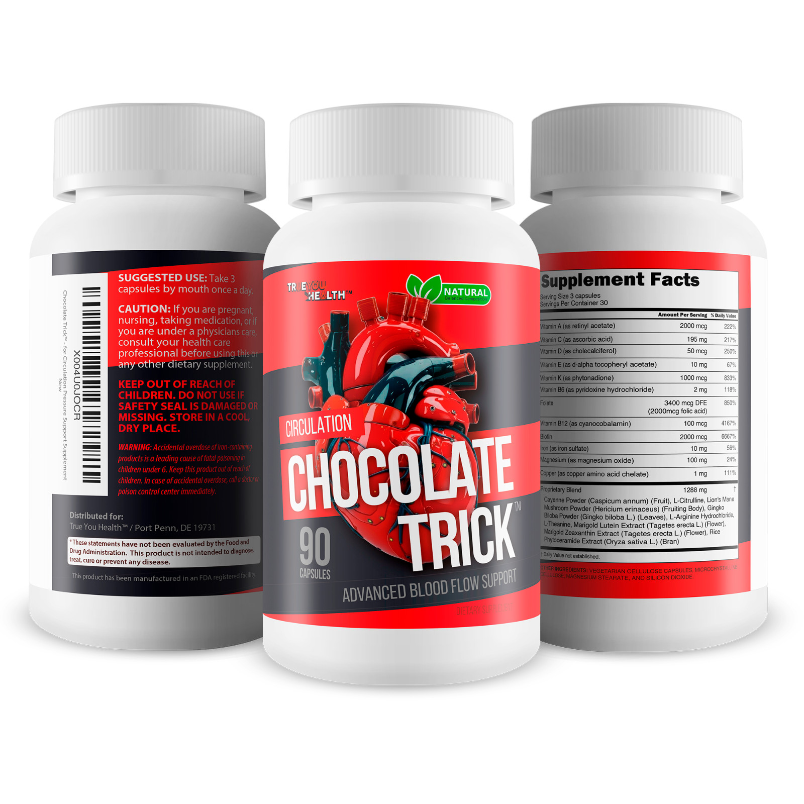 Chocolate Trick for Circulation – Our Best Blood Flow Supplement – BP Support