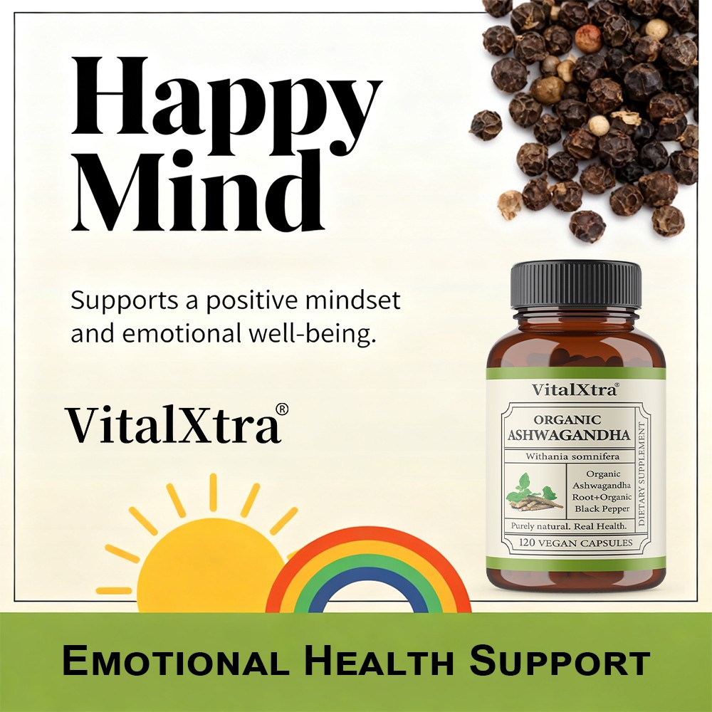 Natural Herbal Adaptogen Supplement 30~120CT- Support Calm, Focus&Daily Wellness