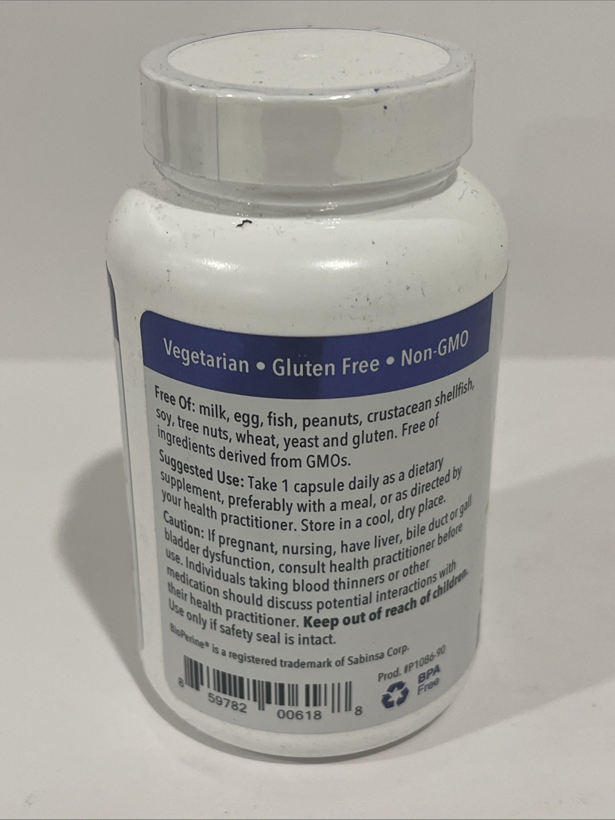 Patient One Turmeric Curcumin 1000mg – 60 Capsules – SEALED – Exp 06/27