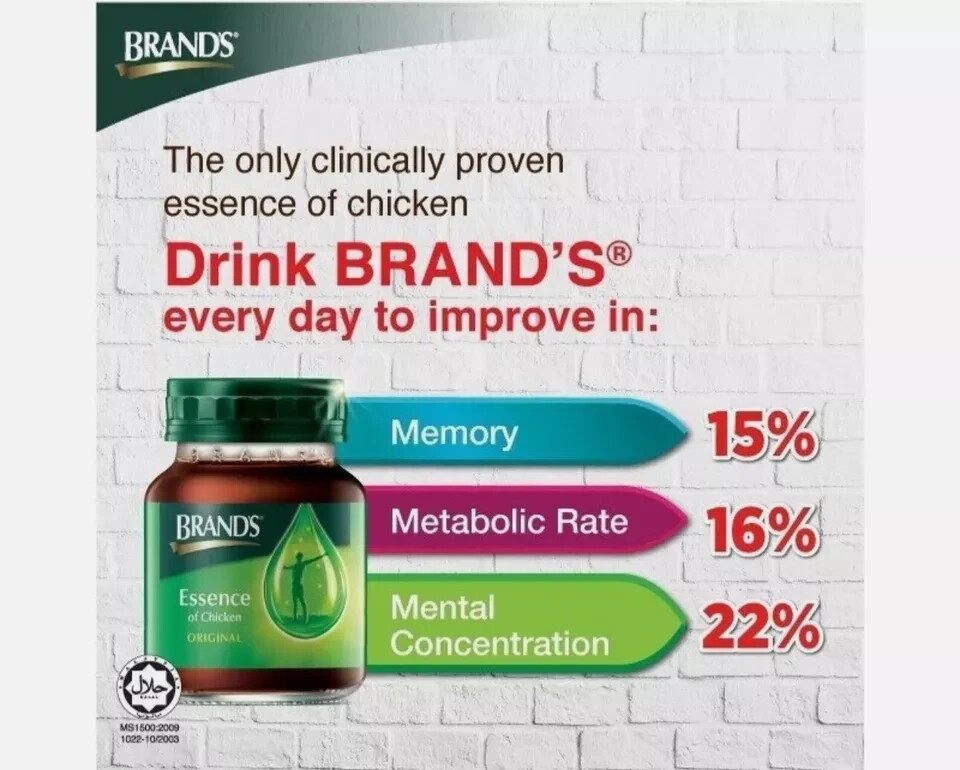 3x BRAND’S Essence of Chicken Original 70g x 30 for Brain and Energy FAST SHIP