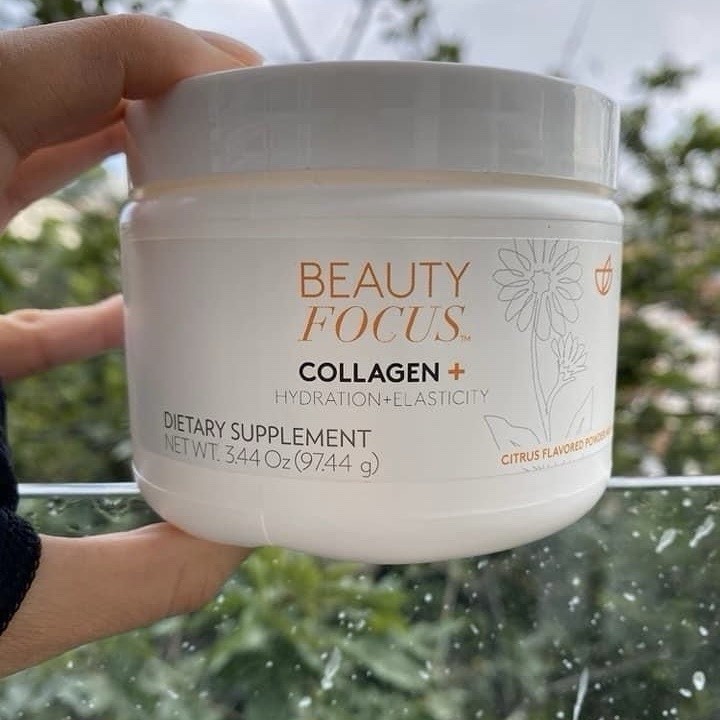 Nu Skin Beauty Focus Collagen Powder Mix-In Citrus Improve Skin Texture