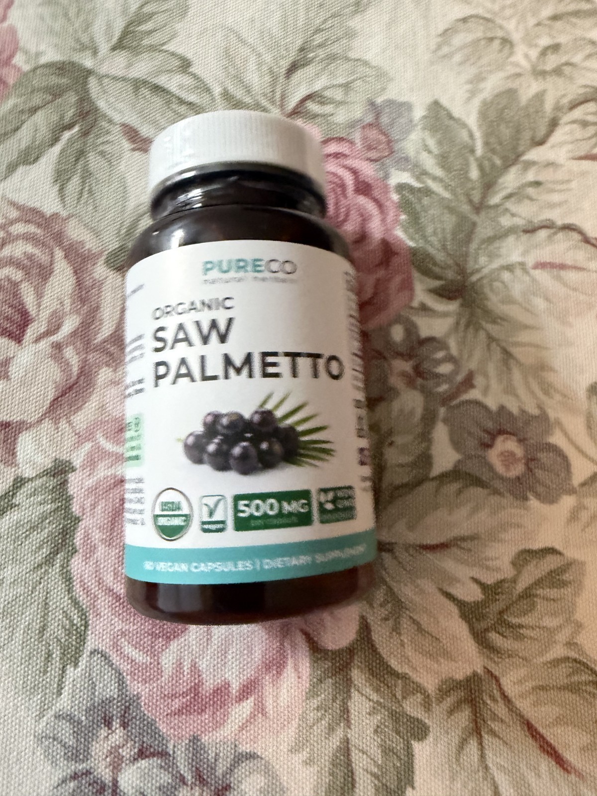 USDA Organic Saw Palmetto Supplement for Men & Women – Organic Saw Palmetto